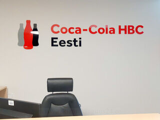 Coca cola 3D logo