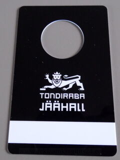 Plastikust garderoobinumbrid Tondiraba Jäähall