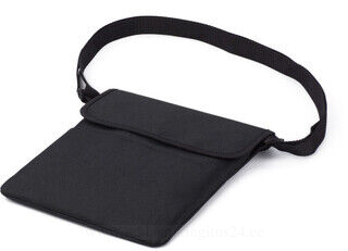 Polyester iPad shoulder bag.