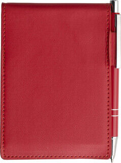 Notebook with PU cover and pen. 4. picture