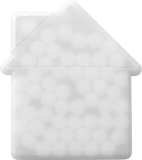 House shaped mint card. 2. picture