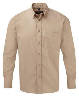 Long Sleeve Classic Twill Shirt 5. pilt